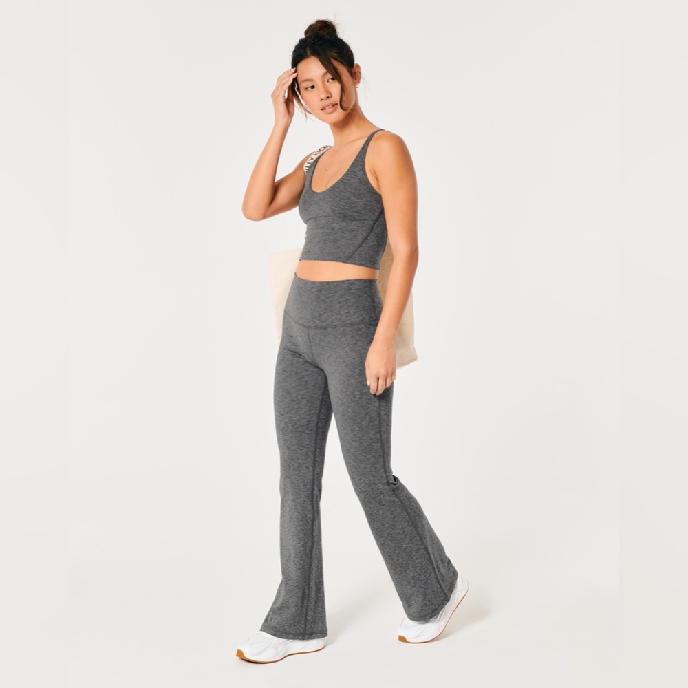 Gilly Hicks Active Recharge High-Rise Flare Leggings